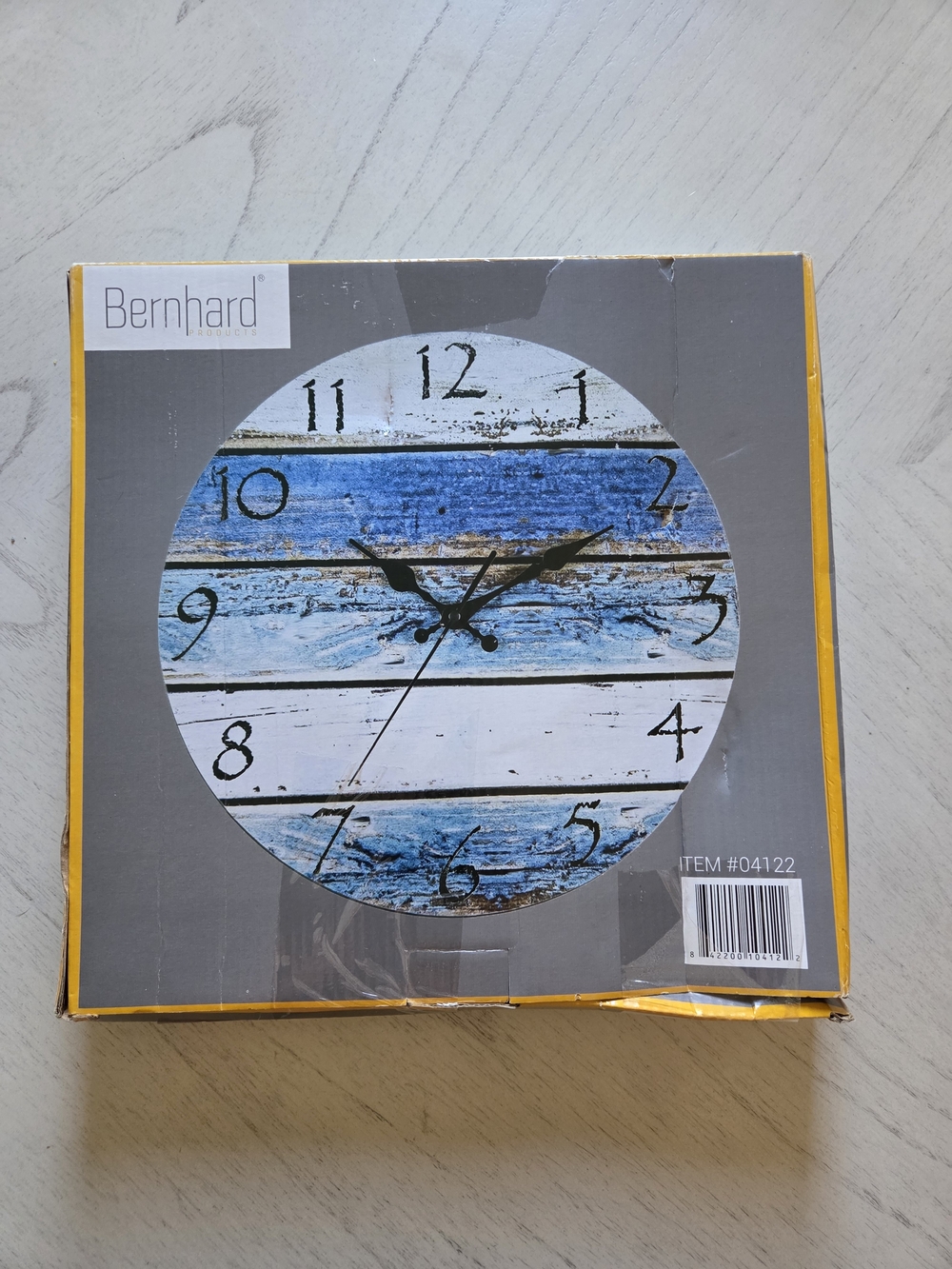 Bernhard Products 12" Beach Wall Clock